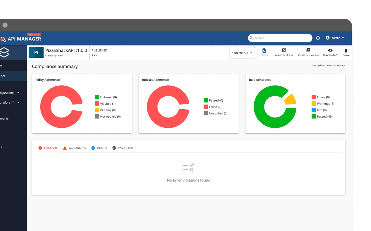 wso2 api manager mockup